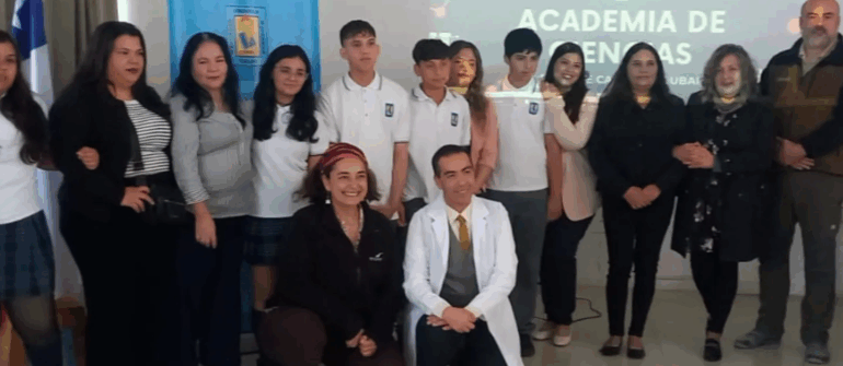 Eramet entrega apoyo económico a Academia de Ciencias de nuestra escuela
