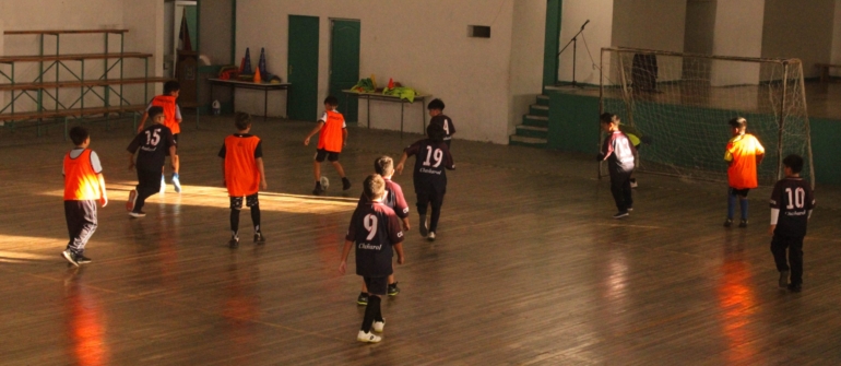 Jornada deportiva en la escuela Angelina Salas Olivares